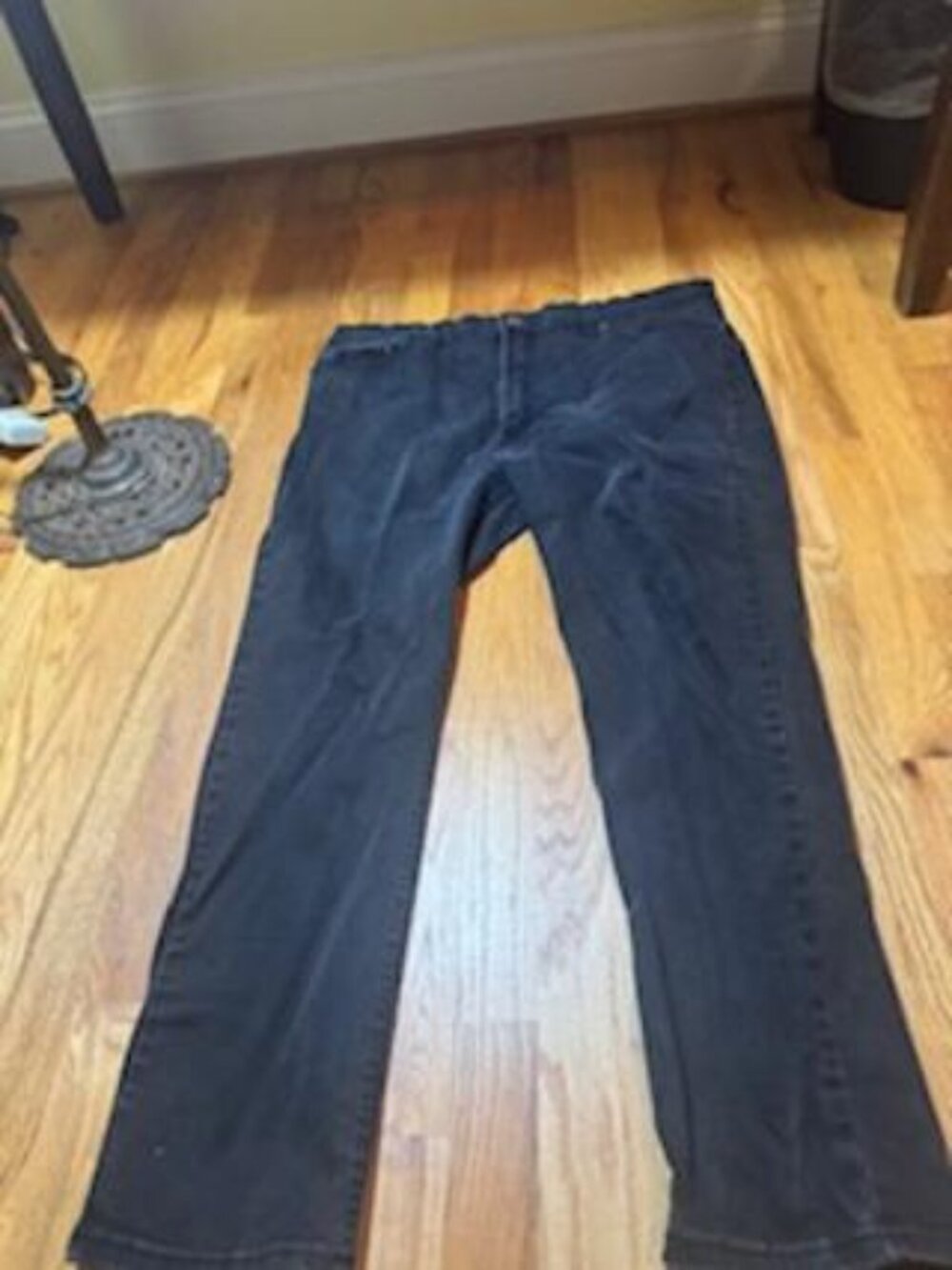 Mens Black Levis 511 Slim Fit Stretch Jeans 40"x30"